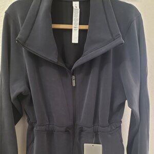 LULULEMON CINCH-WAIST SOFTSTREME JACKET - BLACK - NEW WITH TAGS